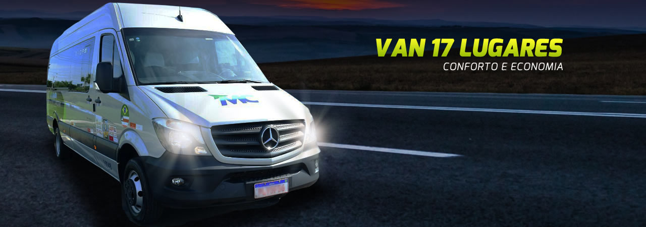Van 17 lugares - Mc Viagens