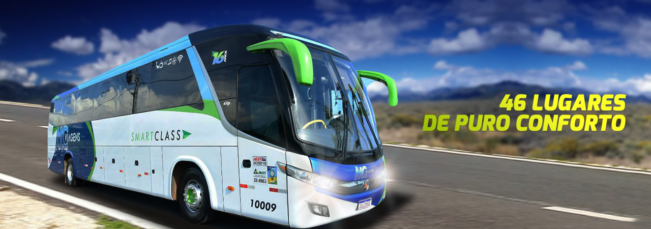 Ônibus 46 lugares - Mc Viagens