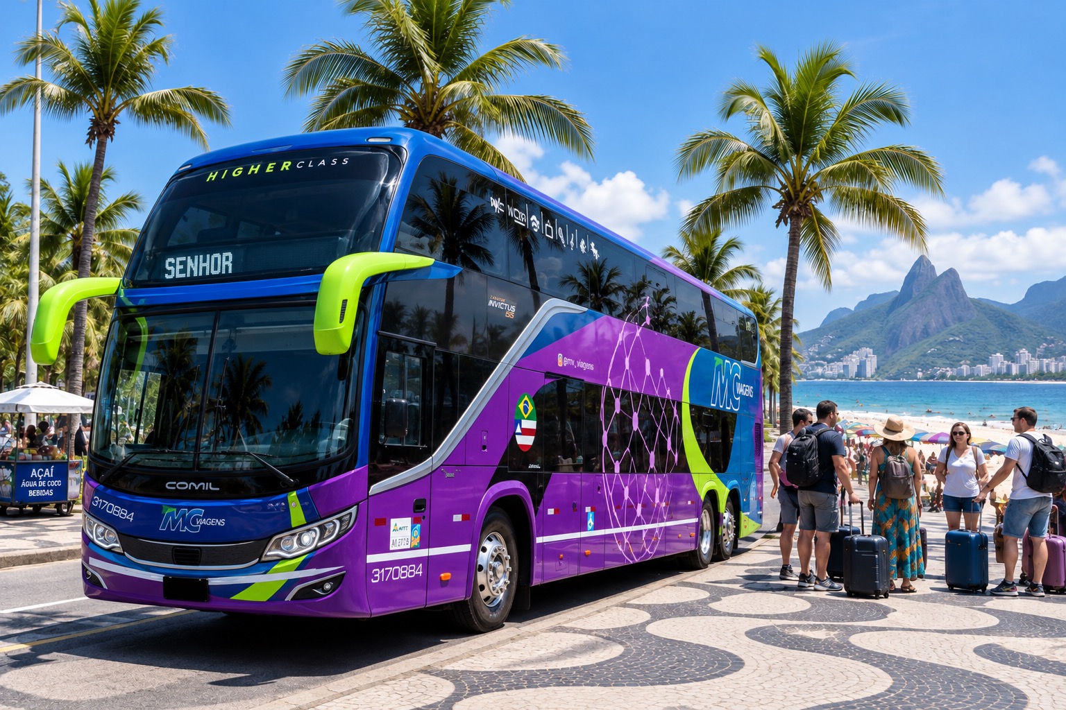 Fretamento e turismo
